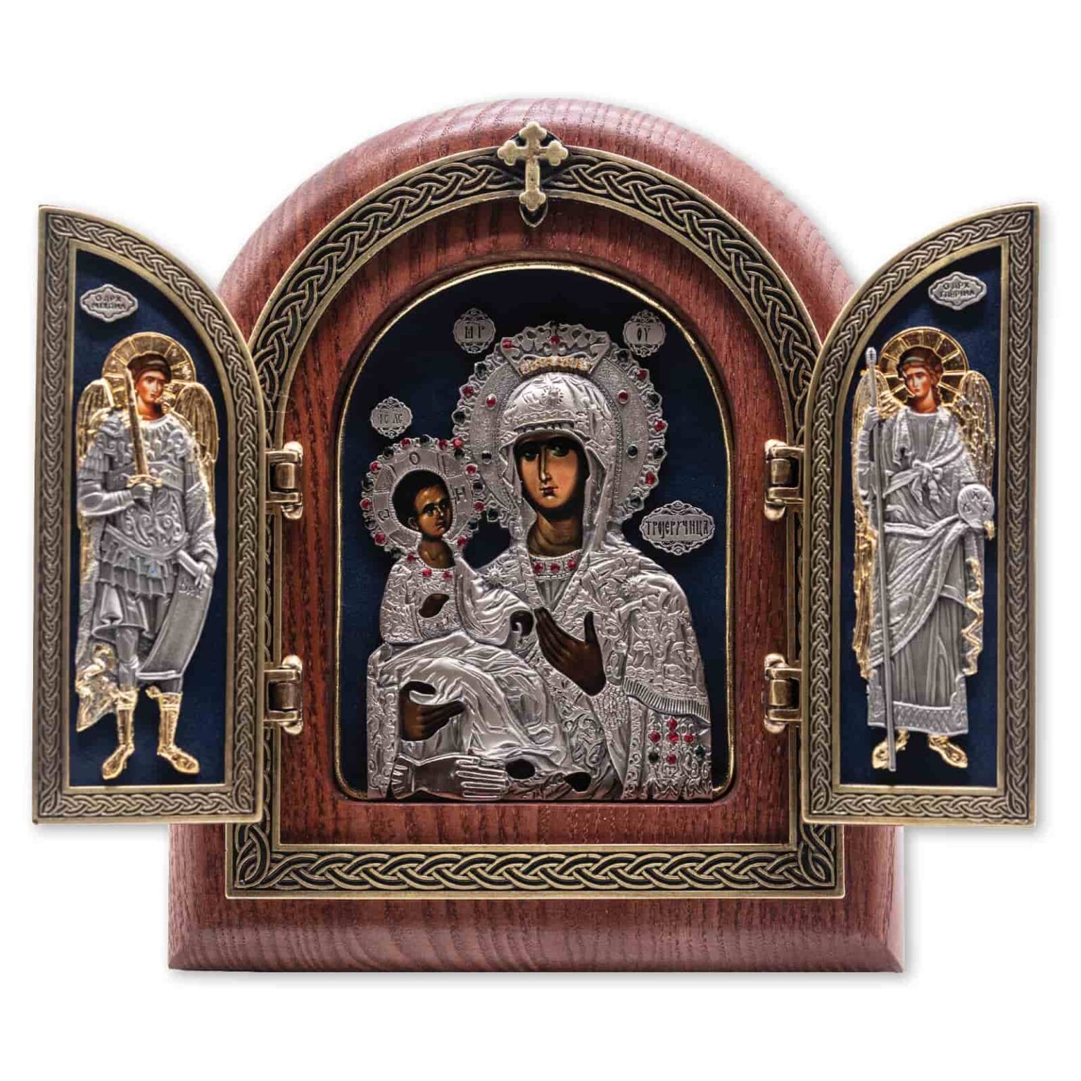 Богородица тројеручица - триптих